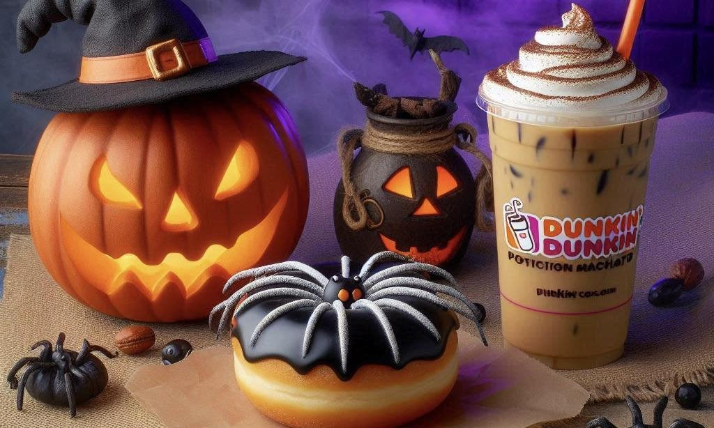 dunkin donuts halloween munchkins bucket